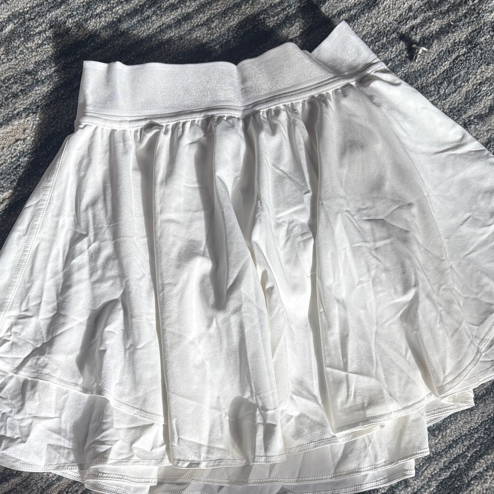 Lululemon Athletica White Skater Skirt